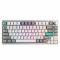 Клавіатура механічна Lemokey  P1 Pro 84Key, Keychron Super Banana, WL/BT/USB-A, QMK/VIA, Hot-Swap, EN/UKR, RGB,  Knob, Space Silver Клавіатура механічна Lemokey  P1 Pro 84Key, Keychron Super Banana, WL/BT/USB-A, QMK/VIA, Hot-Swap, EN/UKR, RGB,  Knob, Space Silver