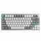 Клавіатура механічна Lemokey  P1 Pro 84Key, Keychron Super Banana, WL/BT/USB-A, QMK/VIA, Hot-Swap, EN/UKR, RGB,  Knob, Space Silver Клавіатура механічна Lemokey  P1 Pro 84Key, Keychron Super Banana, WL/BT/USB-A, QMK/VIA, Hot-Swap, EN/UKR, RGB,  Knob, Space Silver