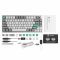 Клавіатура механічна Lemokey  P1 Pro 84Key, Keychron Super Banana, WL/BT/USB-A, QMK/VIA, Hot-Swap, EN/UKR, RGB,  Knob, Space Silver Клавіатура механічна Lemokey  P1 Pro 84Key, Keychron Super Banana, WL/BT/USB-A, QMK/VIA, Hot-Swap, EN/UKR, RGB,  Knob, Space Silver