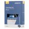 Набір для прибирання совок і щітка з довгою ручкою Ardesto 79.2см, пластик, блакитний