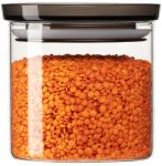 Банка для зберігання ARDESTO Fresh, 500мл, скло, пластик, прозорий