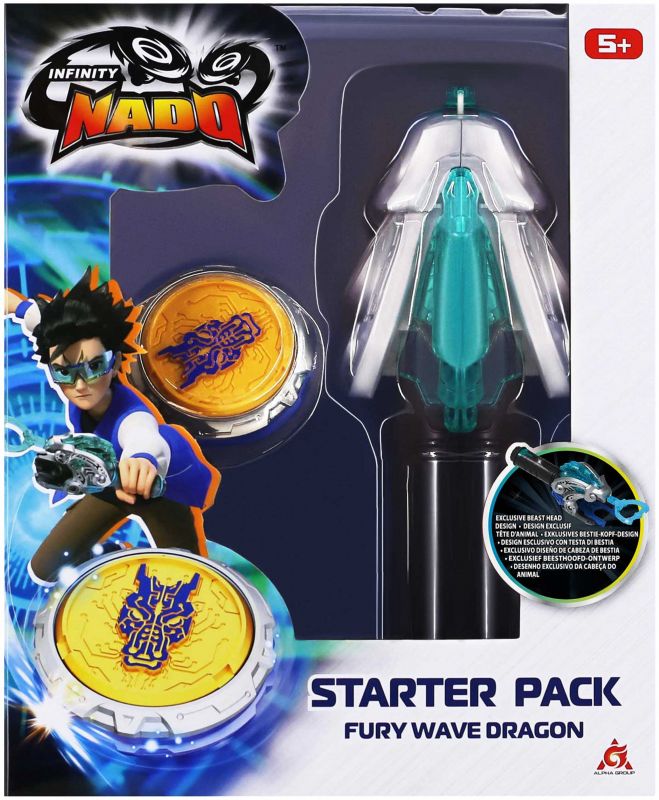 Дзиґа Infinity Nado VI Starter Pack Лютий Дракон (Fury Wave Dragon)