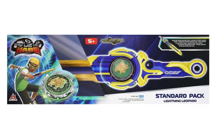 Дзиґа Infinity Nado VI Standard Pack Сліпучий Леопард (Lighting Leopard)