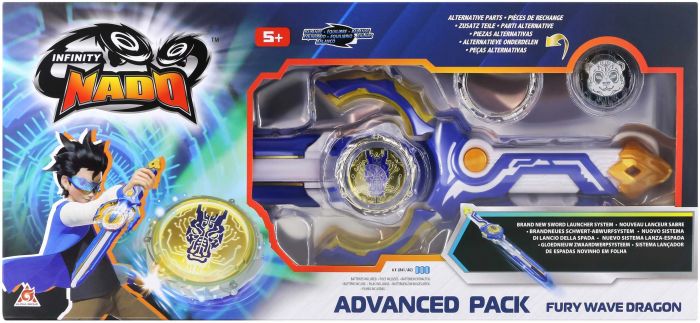 Дзиґа Infinity Nado VI Advanced Pack Лютий Дракон (Fury Wave Dragon)