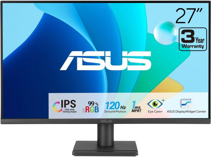 Монітор Asus 27" VA279HG D-Sub, HDMI, Audio, IPS, 120Hz, 1ms, sRGB 99%, AdaptiveSync Монітор Asus 27" VA279HG D-Sub, HDMI, Audio, IPS, 120Hz, 1ms, sRGB 99%, AdaptiveSync