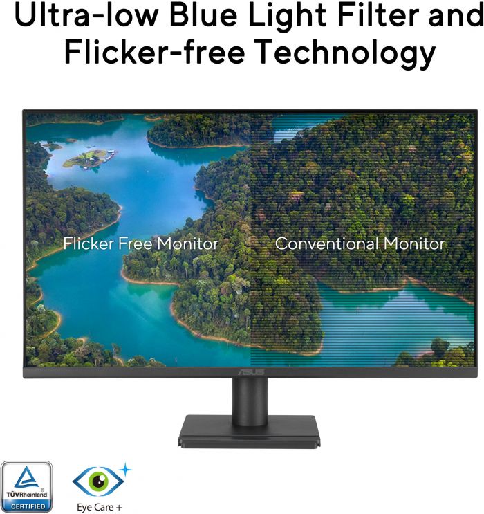 Монітор Asus 27" VA279HG D-Sub, HDMI, Audio, IPS, 120Hz, 1ms, sRGB 99%, AdaptiveSync Монітор Asus 27" VA279HG D-Sub, HDMI, Audio, IPS, 120Hz, 1ms, sRGB 99%, AdaptiveSync