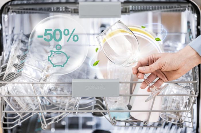 Посудомийна машина Gorenje, 16компл., A+++, 60см, дисплей, 3 кошика, AquaStop, сірий Посудомийна машина Gorenje, 16компл., A+++, 60см, дисплей, 3 кошика, AquaStop, сірий