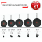 Сковорода з кришкою Tefal Day by Day, 28см, з кришкою, алюміній, бакеліт, скло, чорний
