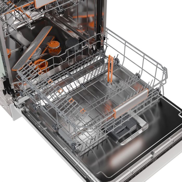 Посудомийна машина Gorenje вбудовувана, 16компл., A+++, 60см, інвертор,Wi-Fi, AquaStop, сенсорн.упр, 3и кошики, білий