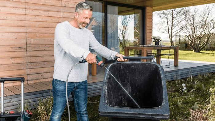 Мінімийка акумуляторна Bosch Fontus 18V 18В 20бар 386л/год 7.5кг без АКБ та ЗП