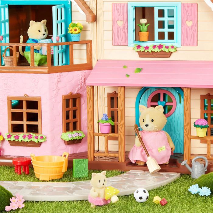 Набір фігурок Li'l Woodzeez Сім'я Котиків 4од