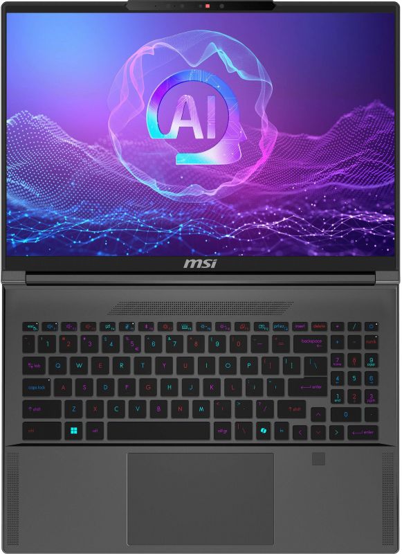 Ноутбук MSI Creator A16 AI+ A3XVGG 16 UHD, Ryzen AI 9 HX 370, 32GB, F2TB, NVD4070-8, W11P, сірий