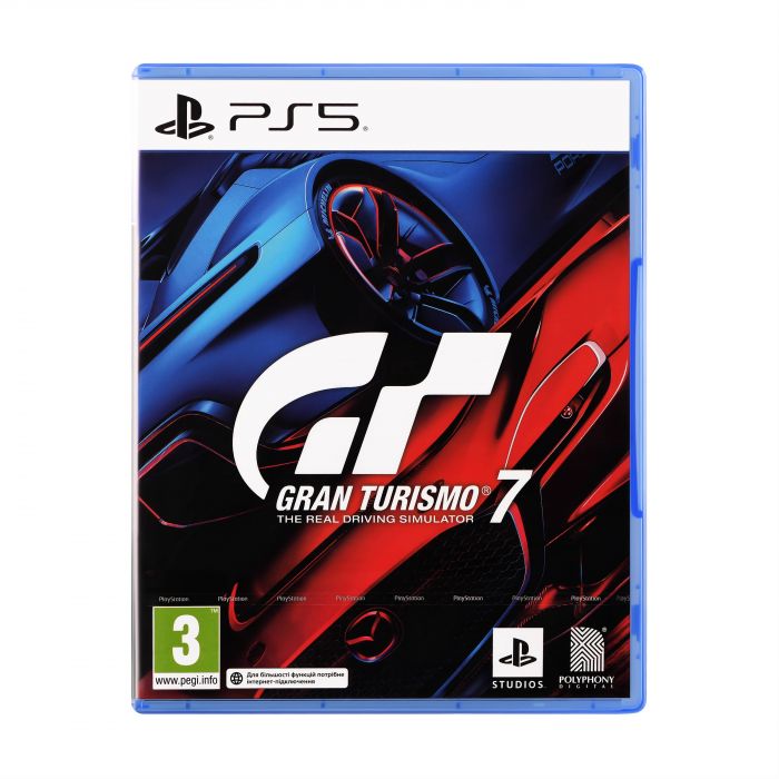 Гра консольна PS5 Gran Turismo 7, BD диск