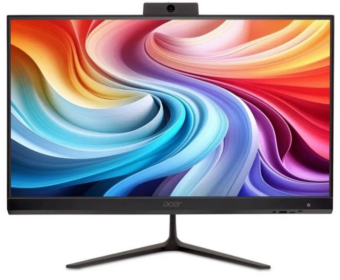 Комп'ютер персональний моноблок Acer Aspire C24-2YE13U3UNL 23.8" FHD, Intel i3-1305U, 8GB, F512GB, UMA, WiFi, Lin, чорний