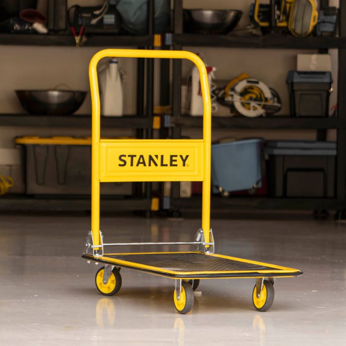 Візок вантажний Stanley платформний, антиковзна поверхня, платформа 73,5x47см, до 150кг, 7.7кг