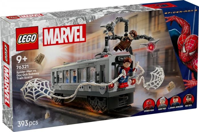 Конструктор LEGO Super Heroes Людина-Павук проти Дока Ока: Сцена в метро