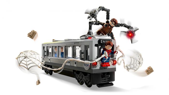 Конструктор LEGO Super Heroes Людина-Павук проти Дока Ока: Сцена в метро