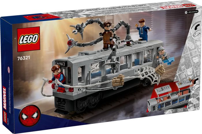 Конструктор LEGO Super Heroes Людина-Павук проти Дока Ока: Сцена в метро