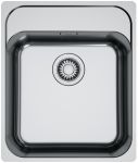 Мийка кухонна Franke Smart, нерж.сталь, прямокутник, без крила, 430х510мм, чаша - 1, монтаж врівень, SRX 210-40 TL, нерж поліров. Мийка кухонна Franke Smart, нерж.сталь, прямокутник, без крила, 430х510мм, чаша - 1, монтаж врівень, SRX 210-40 TL, нерж поліров.
