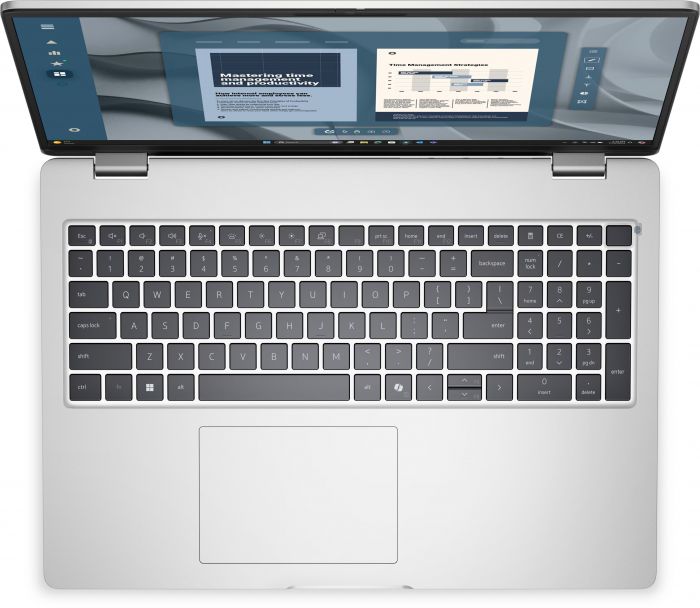Ноутбук Dell Pro 16 16" FHD+ AG, Intel U7-255U, 32GB, F1TB, UMA, Win11P, сріблястий