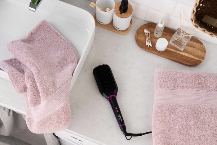 Щітка-випрямляч ARDESTO Violet Pro HSB-Y220PRO, 50Вт, 130-210C, кераміка, чорний