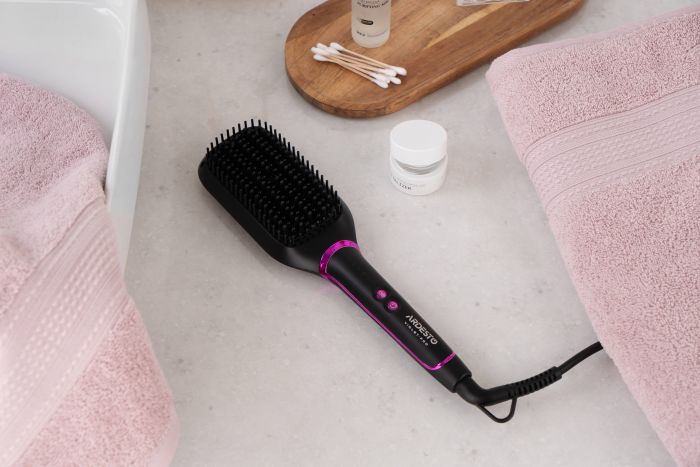 Щітка-випрямляч ARDESTO Violet Pro HSB-Y220PRO, 50Вт, 130-210C, кераміка, чорний