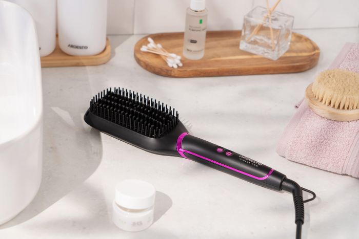 Щітка-випрямляч ARDESTO Violet Pro HSB-Y220PRO, 50Вт, 130-210C, кераміка, чорний
