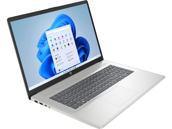 Ноутбук HP 17-cn3001ua 17.3" FHD IPS AG, Intel i5-1334U, 16GB, F1024GB, UMA, DOS, сріблястий Ноутбук HP 17-cn3001ua 17.3" FHD IPS AG, Intel i5-1334U, 16GB, F1024GB, UMA, DOS, сріблястий