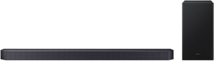 Саундбар Samsung HW-Q600F 380Вт, 3.1.2, BT, HDMI-eARC, саб, Dolby Atmos, чорний