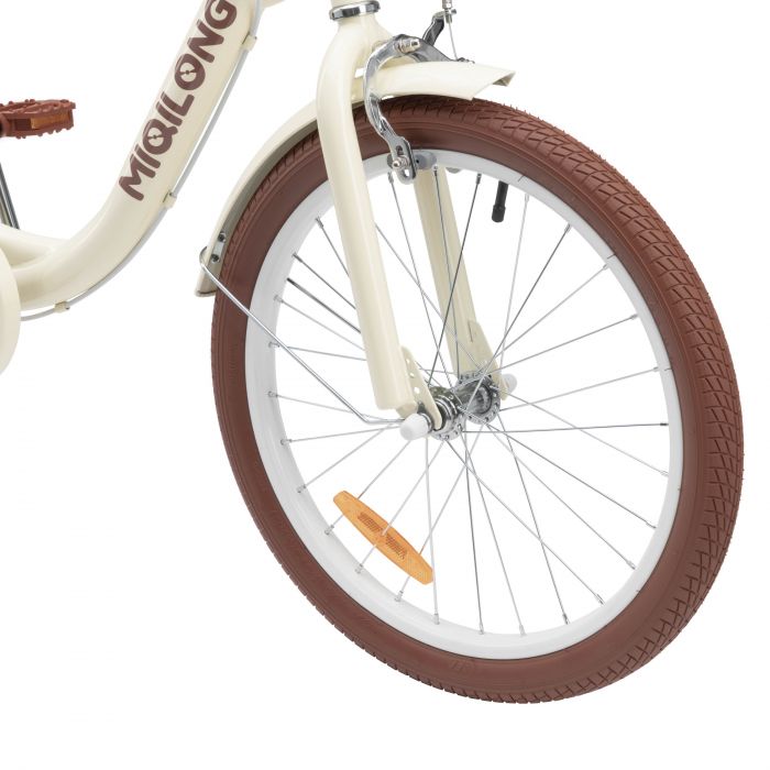 Дитячий велосипед Miqilong LS 20" бежевий