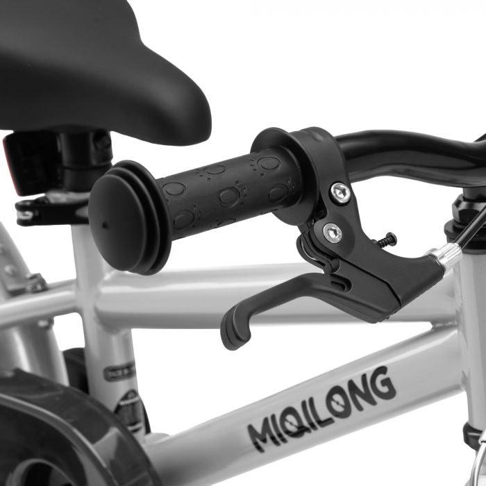 Дитячий велосипед Miqilong ST 12" сріблий