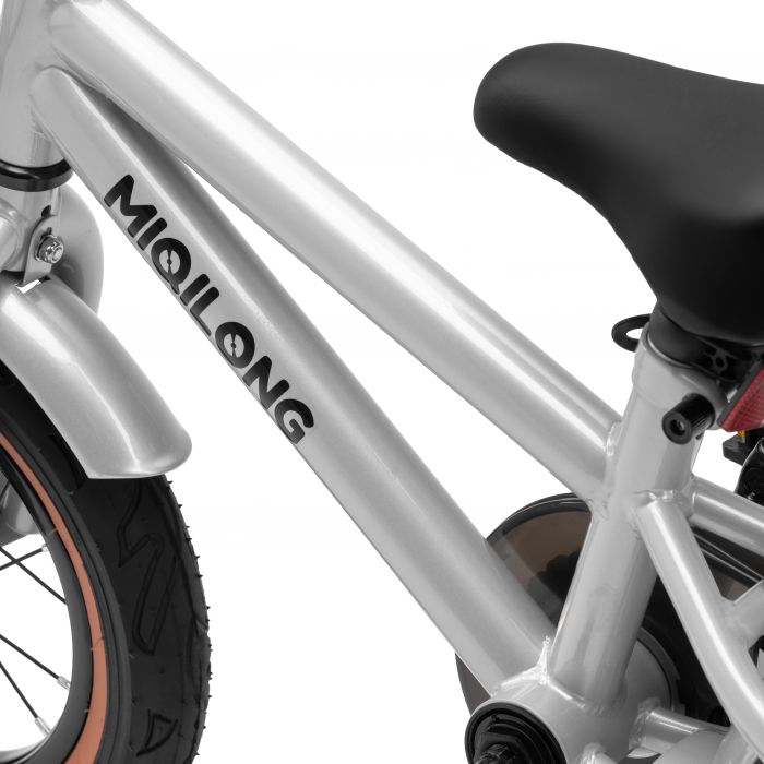 Дитячий велосипед Miqilong ST 12" сріблий