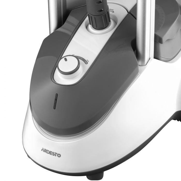 Відпарювач ARDESTO вертикальний IR-S26, 1800Вт, 2600мл, вішалка, нерж. сталь, білий+сірий