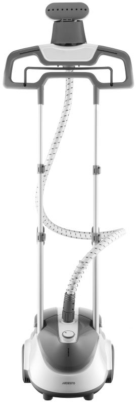 Відпарювач ARDESTO вертикальний IR-S26, 1800Вт, 2600мл, вішалка, нерж. сталь, білий+сірий