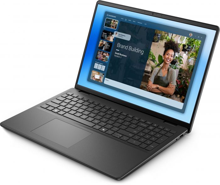 Ноутбук Dell 16 DC16250 16" FHD+ AG, Intel 5-120U, 16GB, F1024GB, UMA, Lin, чорний Ноутбук Dell 16 DC16250 16" FHD+ AG, Intel 5-120U, 16GB, F1024GB, UMA, Lin, чорний