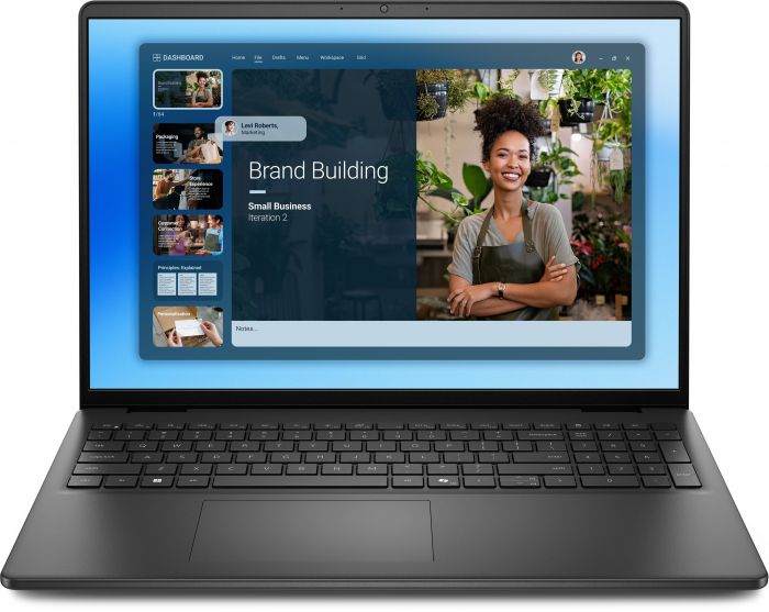 Ноутбук Dell 16 DC16250 16" FHD+ AG, Intel 5-120U, 16GB, F1024GB, UMA, Lin, чорний Ноутбук Dell 16 DC16250 16" FHD+ AG, Intel 5-120U, 16GB, F1024GB, UMA, Lin, чорний