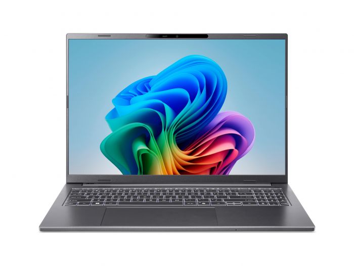 Ноутбук Acer Aspire 16 A16-61M 16" WUXGA+ OLED, AMD R7-350, 32GB, F1GB, UMA, Win11, сірий Ноутбук Acer Aspire 16 A16-61M 16" WUXGA+ OLED, AMD R7-350, 32GB, F1GB, UMA, Win11, сірий
