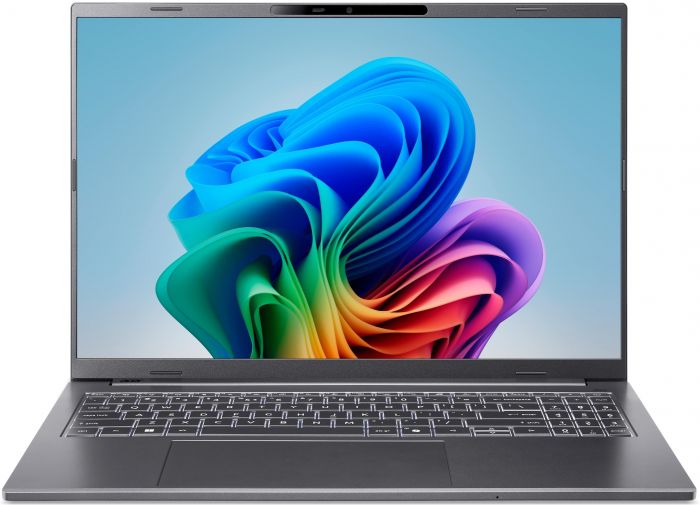 Ноутбук Acer Aspire 16 A16-61M 16" WUXGA+ OLED, AMD R7-350, 32GB, F1GB, UMA, Win11, сірий Ноутбук Acer Aspire 16 A16-61M 16" WUXGA+ OLED, AMD R7-350, 32GB, F1GB, UMA, Win11, сірий