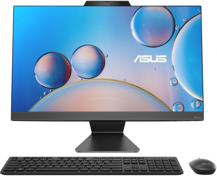 Комп'ютер персональний моноблок ASUS M3402WFAK-BPC0340 23.8" FHD AG, AMD R5-7520U, 16GB, F512GB, UMA, WiFi, кл+м, NoOS, чорний