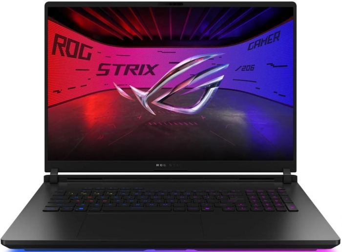 Ноутбук ASUS ROG Strix SCAR 18 G835LX-SA222X 18" 2.5K mLED, Intel Ultra 9 275HX, 64GB, F2TB, NVD5090-24, Win11P, Чорний
