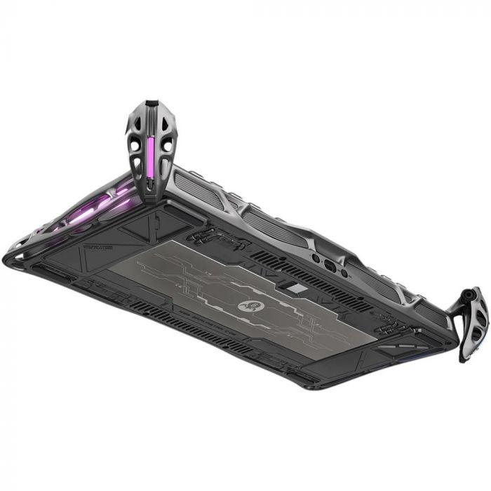 Клавіатура механічна GravaStar Mercury K1 Pro 80keys, GravaStar x Kailh Speedy Mint, BT/WL/USB, cyberpunk