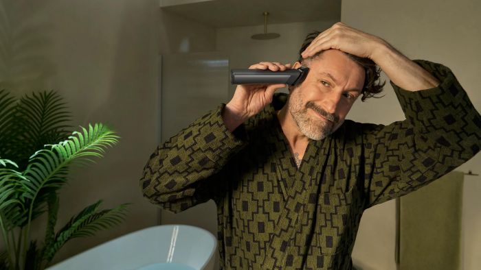 Тример Philips Series 7000, для бороди, голови та тіла, насадок-17, сталь, сірий