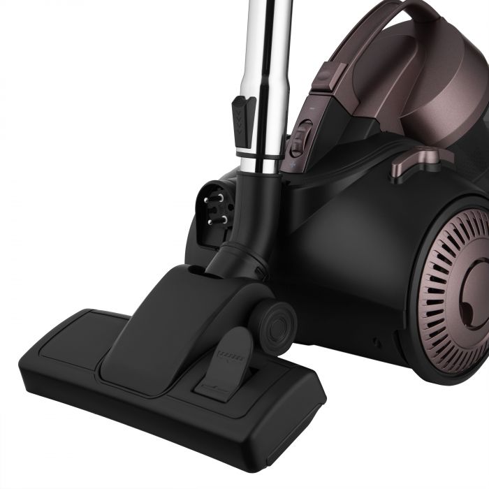 Пилосос ARDESTO контейнерний, 700Вт, конт пил -2.5л, НЕРА, чорно-бронзовий