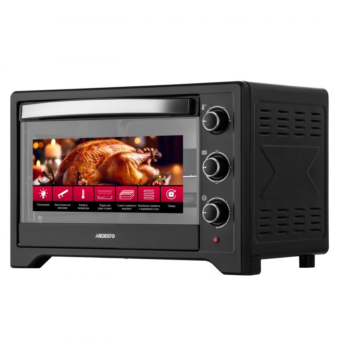 Піч електрична ARDESTO, 45л, 2015Вт, механіч., чорний