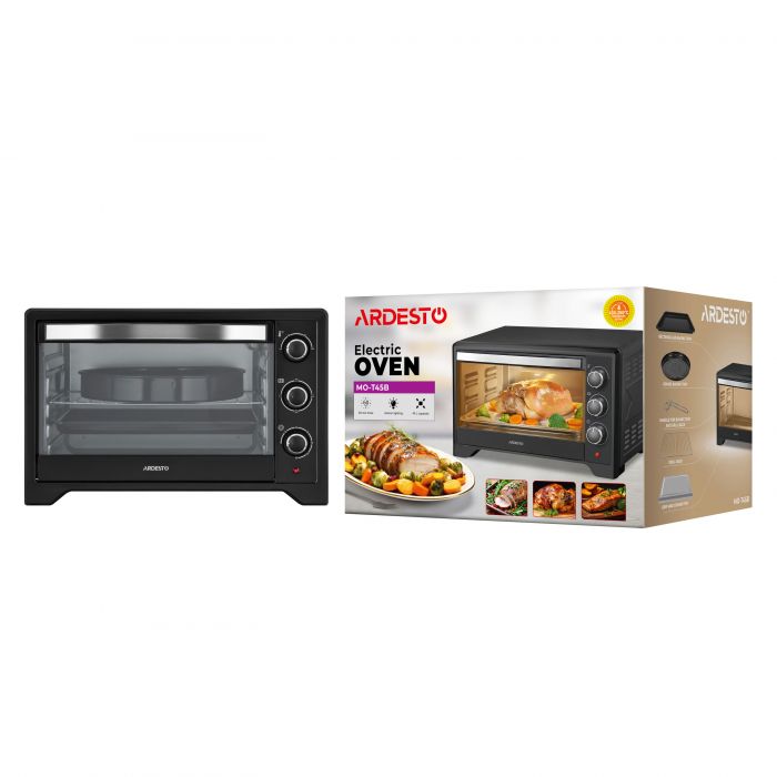 Піч електрична ARDESTO, 45л, 2015Вт, механіч., чорний