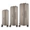 Набір валіз 2E, Aero, поліпропілен, (L+M+S), TSA, 4 колеса, EXP, сіро-коричневий