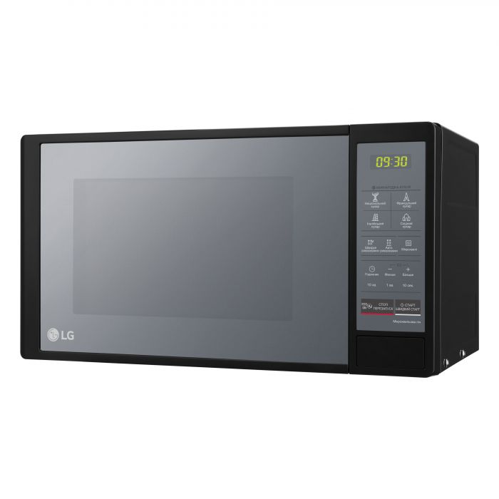 Мікрохвильова піч LG, 20л, електрон. керування, 700Вт, дисплей, чорний
