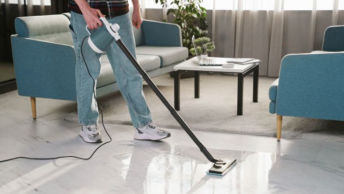 Пароочисник ARDESTO, 1200Вт, 400мл, 3.5Бар, білий+ синій