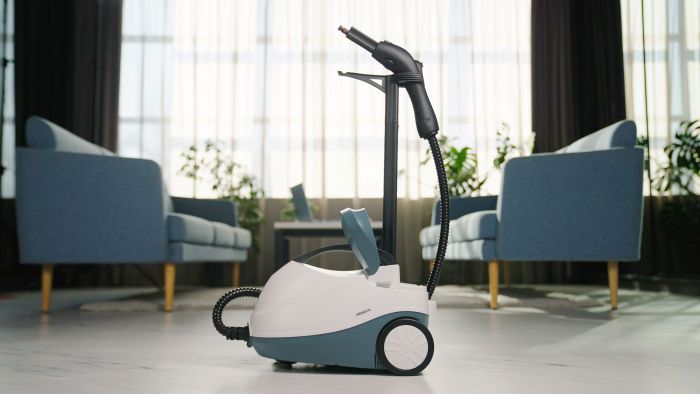 Пароочисник ARDESTO, 2000Вт, 1500мл, 4Бар, білий+ синій