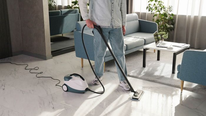 Пароочисник ARDESTO, 2000Вт, 1500мл, 4Бар, білий+ синій